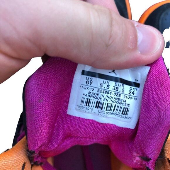 RARE 2012 Air Jordan Flight 45 High GS Size 7.5 - Picture 8 of 14